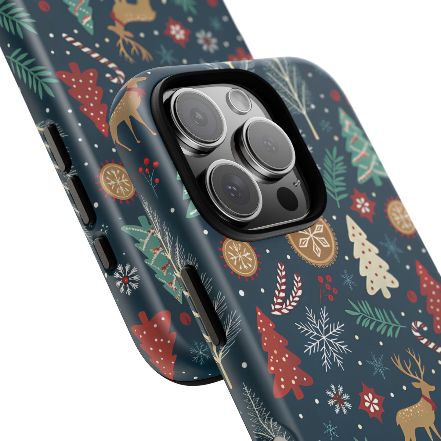 Christmas Holiday Pattern Tough Phone Case
