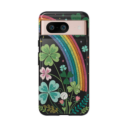 Rainbow & Shamrock Tough Phone Case