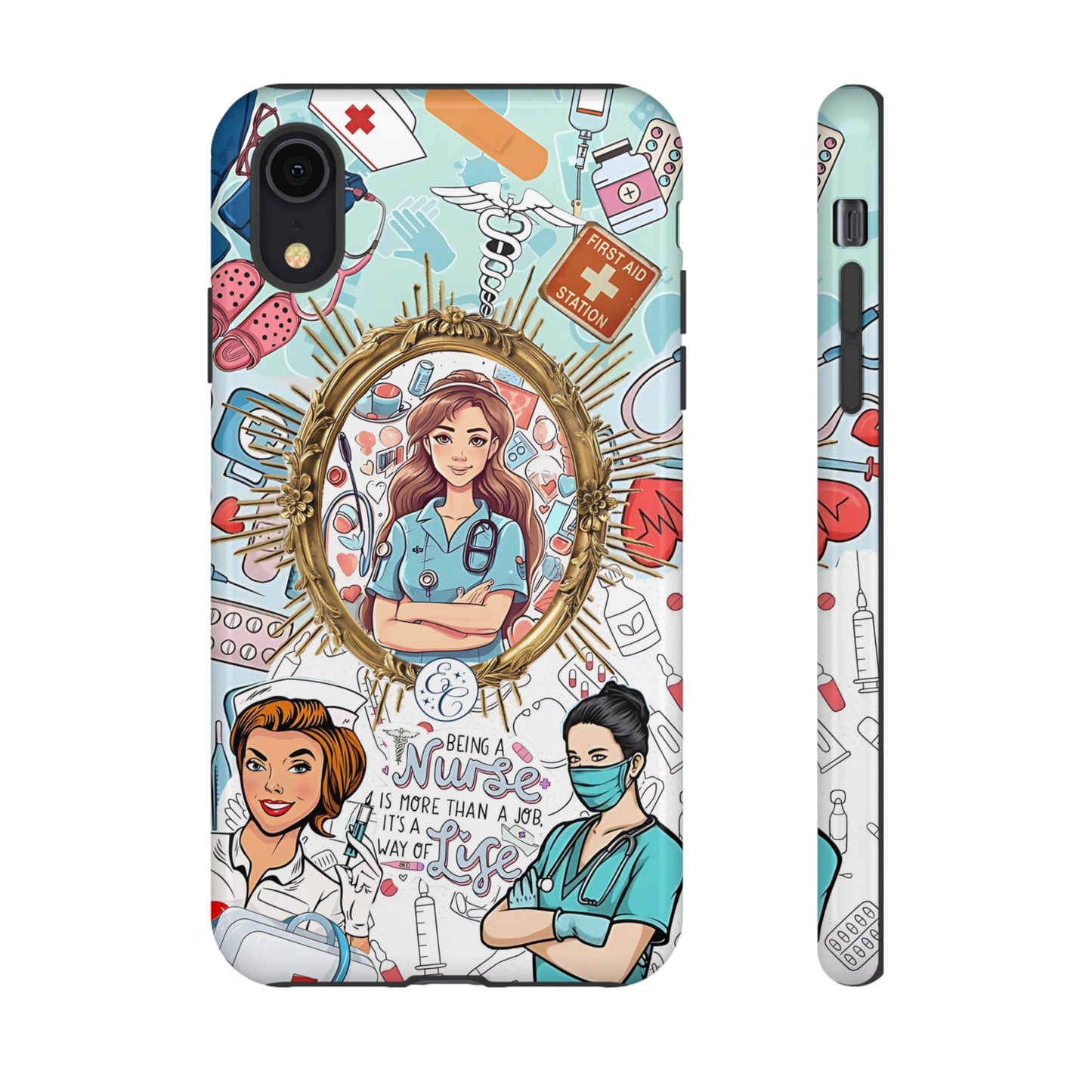 Nurse Art Tough Phone Case