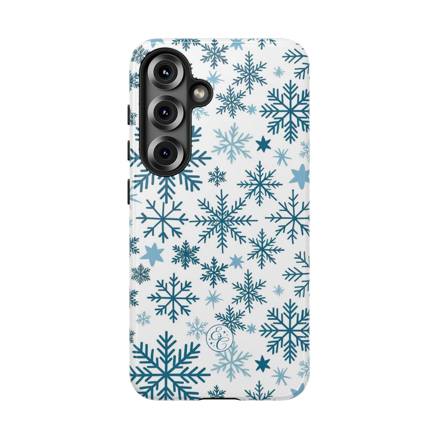 Winter Snowflakes Pattern Tough Phone Case