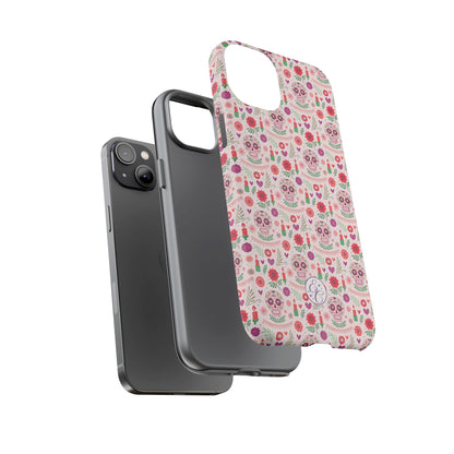 Pink Boho Día de los Muertos Phone Case