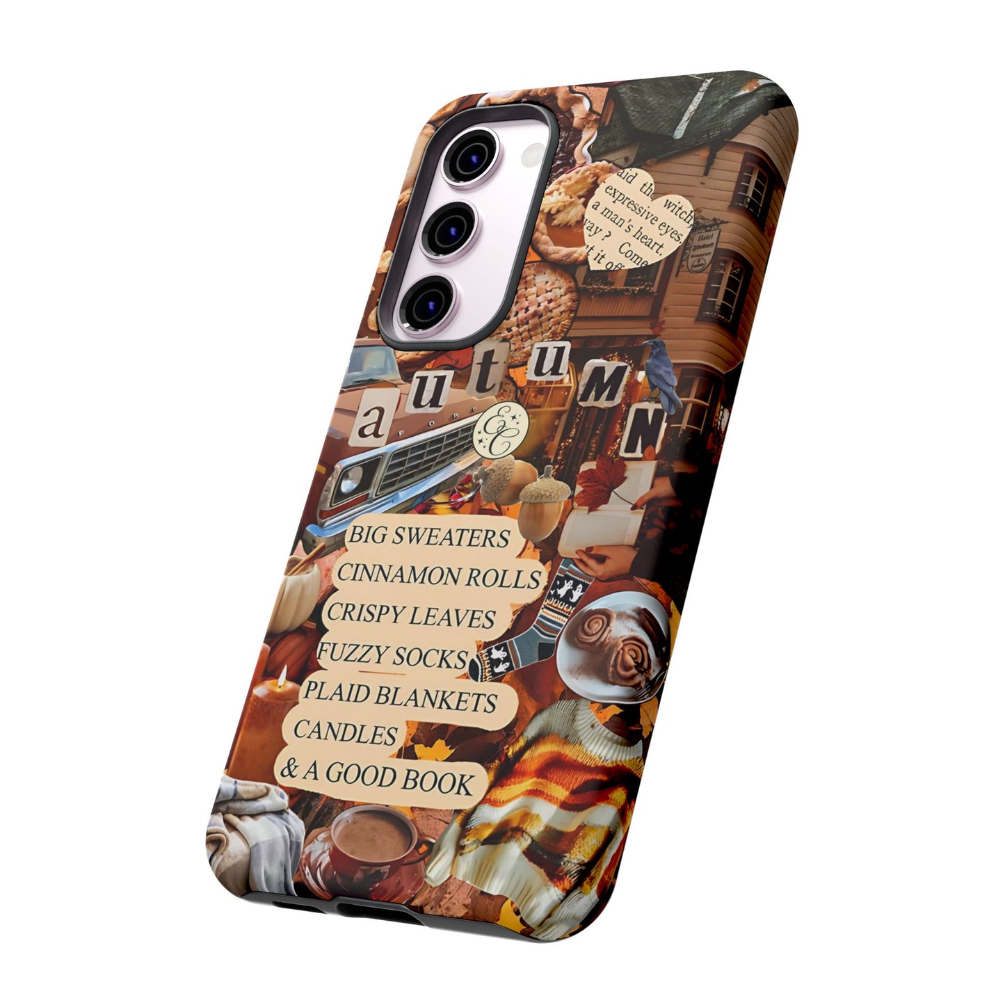 Autumn Aesthetic Collage Tough Phone Case