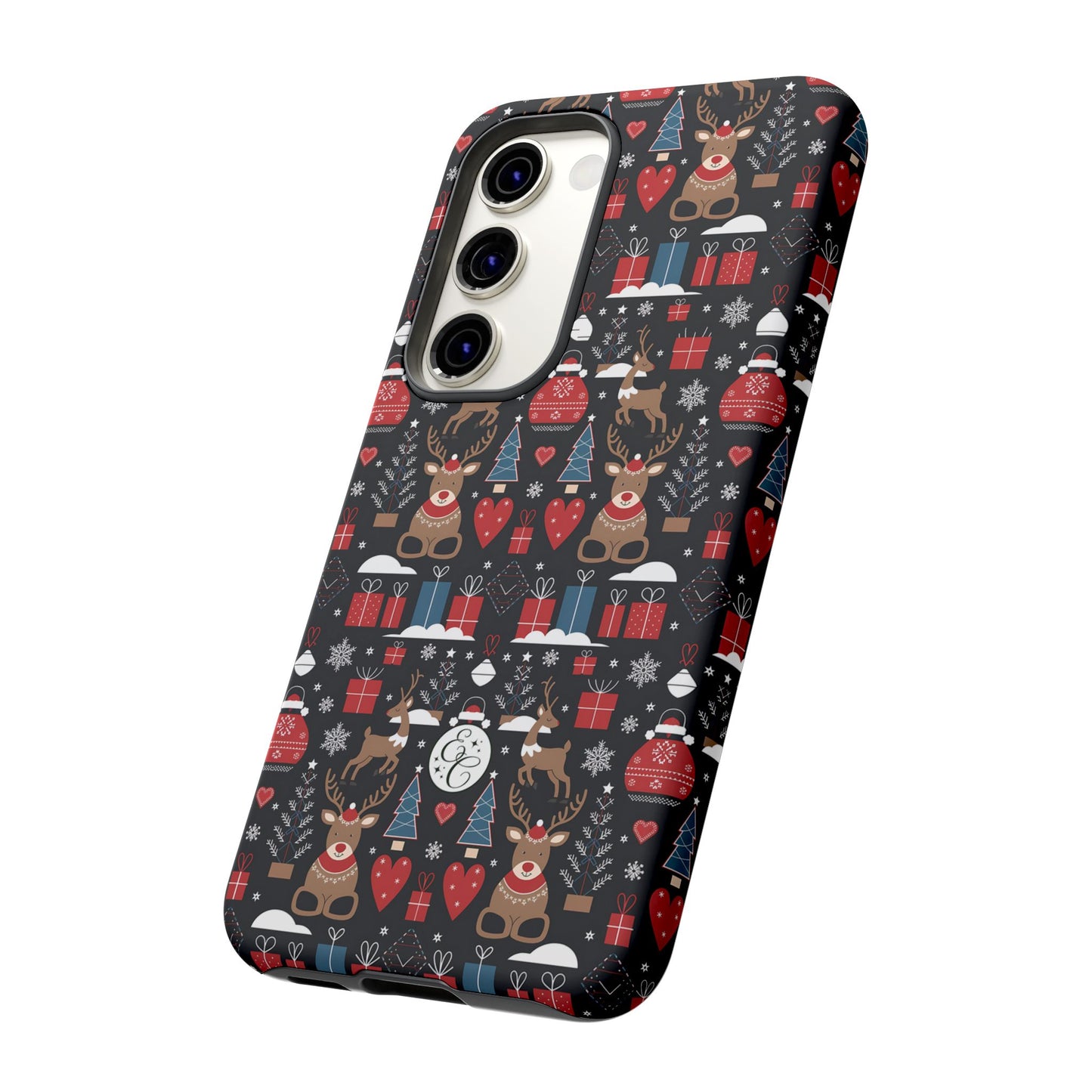 Christmas Holiday Pattern Tough Phone Case