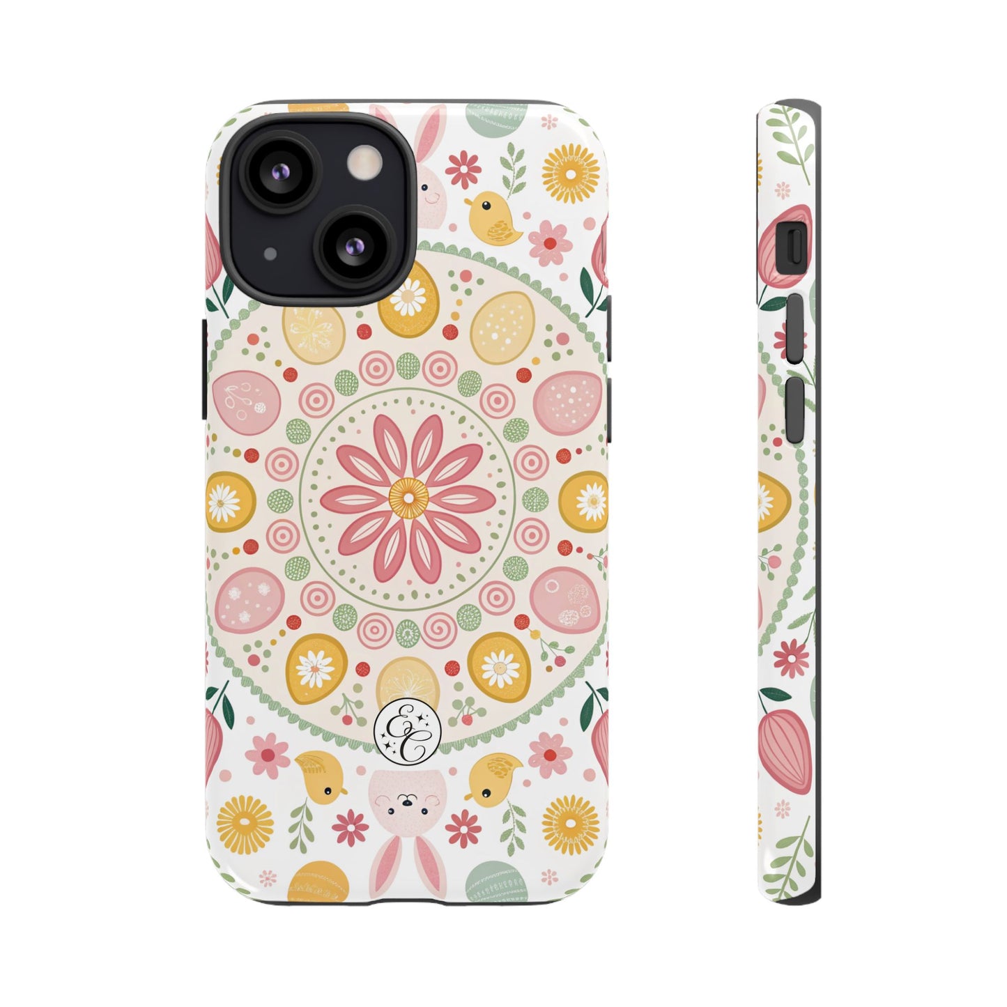 Colorful Easter Mandala Tough Phone Case