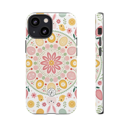 Colorful Easter Mandala Tough Phone Case