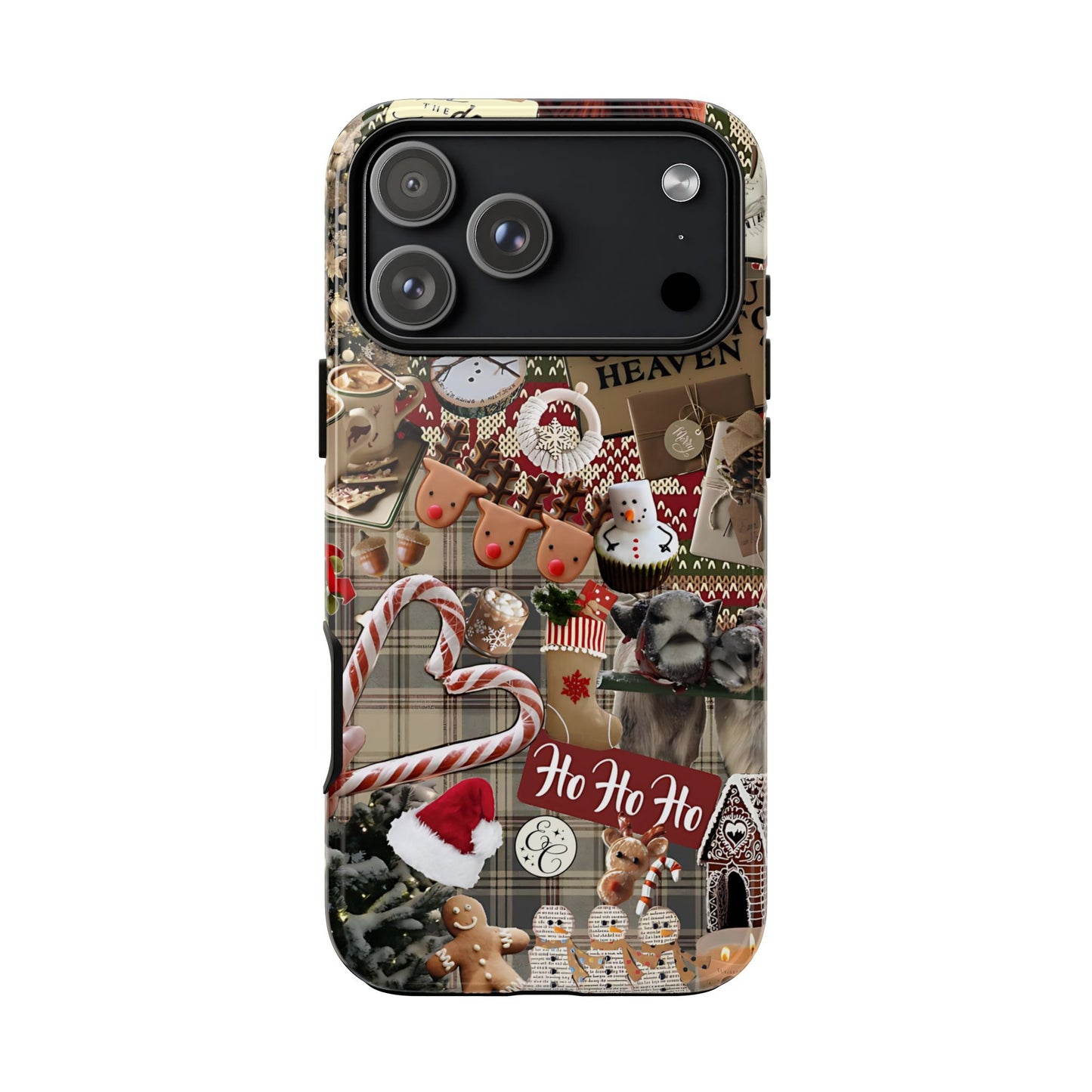 Christmas Festive Collage Tough Phone Case