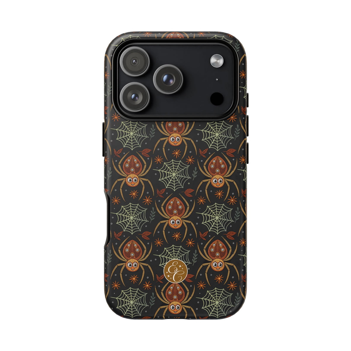 Enchanted Spider Pattern Halloween Phone Case