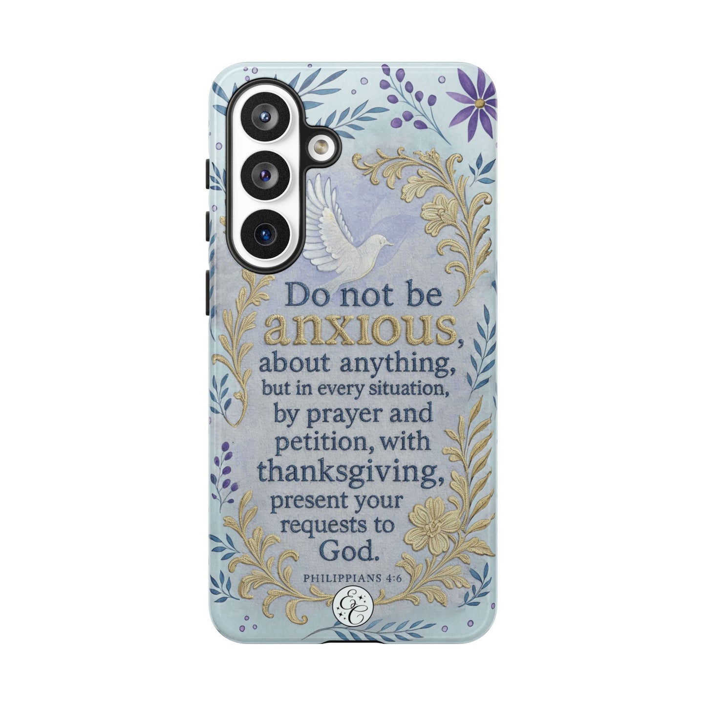 Philippians 4:6 Tough Phone Case