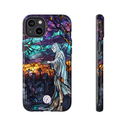 Stained Glass Ghost Tough Phone Case