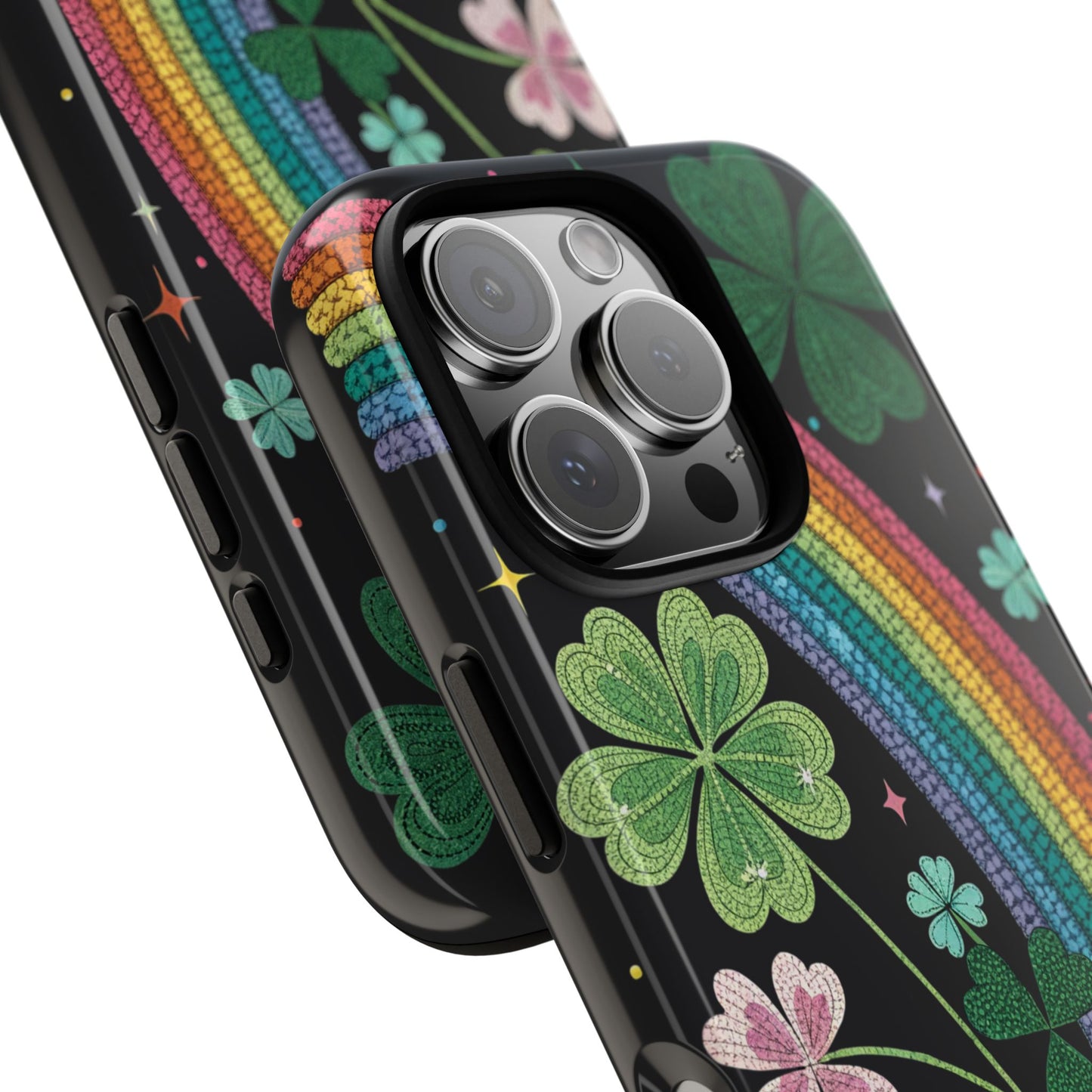 Rainbow & Shamrock Tough Phone Case
