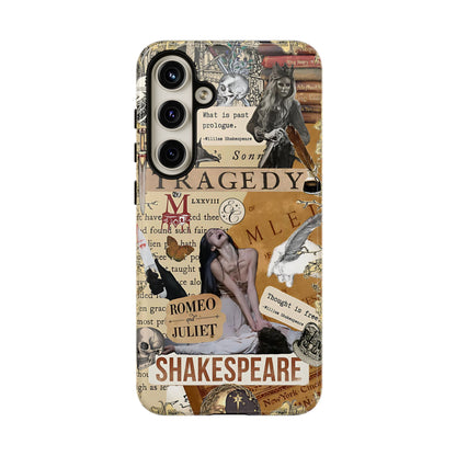 Shakespeare Tragedy Collage Tough Phone Case