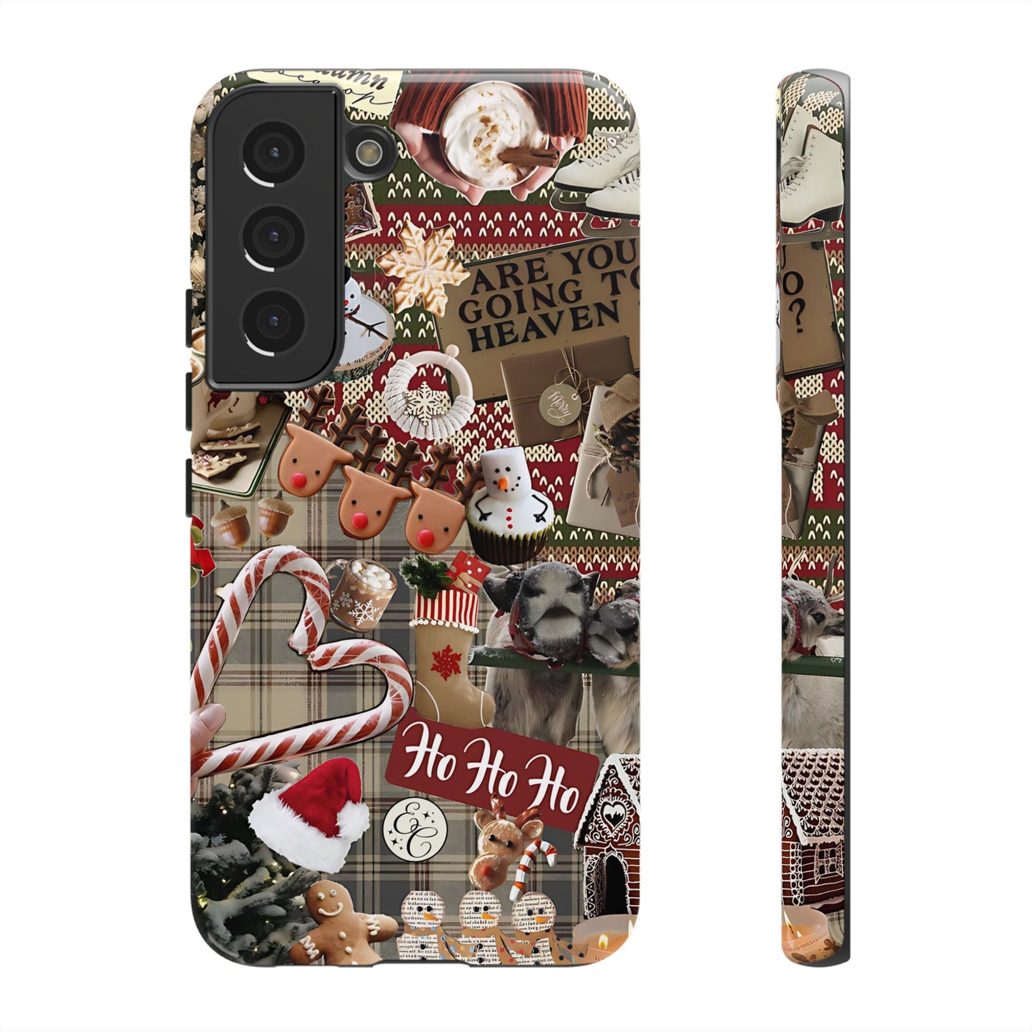 Christmas Festive Collage Tough Phone Case