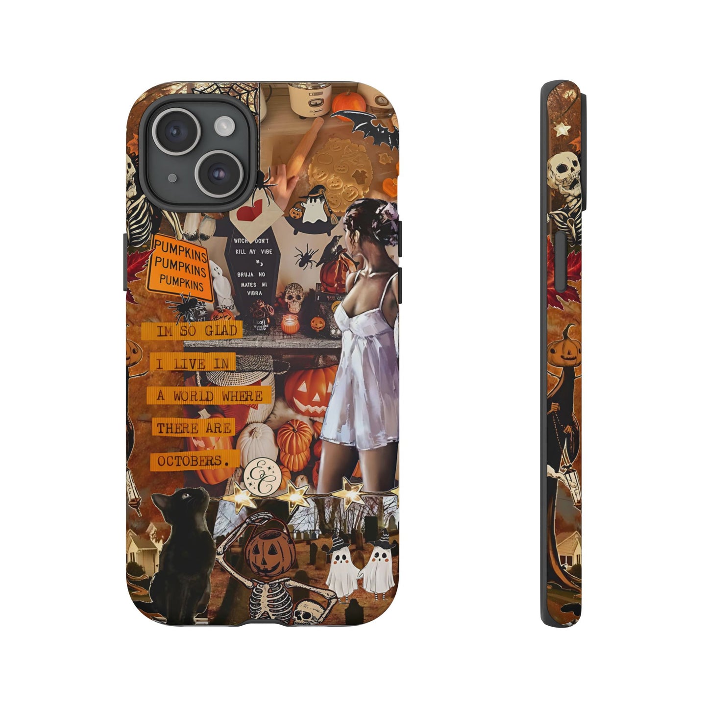 Halloween Aesthetic Collage Tough Phone Case