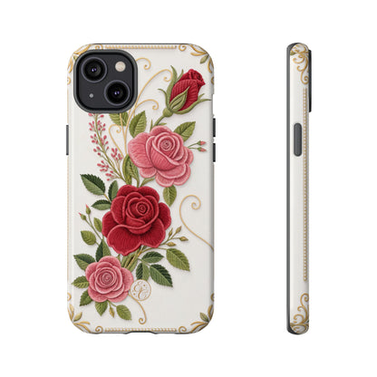 Elegant Rose Garden Tough Phone Case
