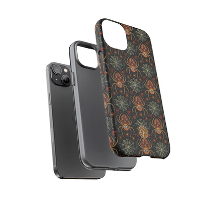 Enchanted Spider Pattern Halloween Phone Case