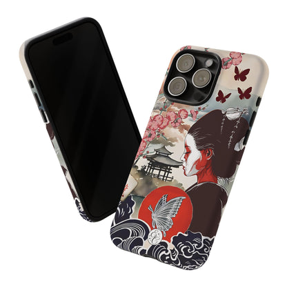 Japanese Geisha Tough Phone Case