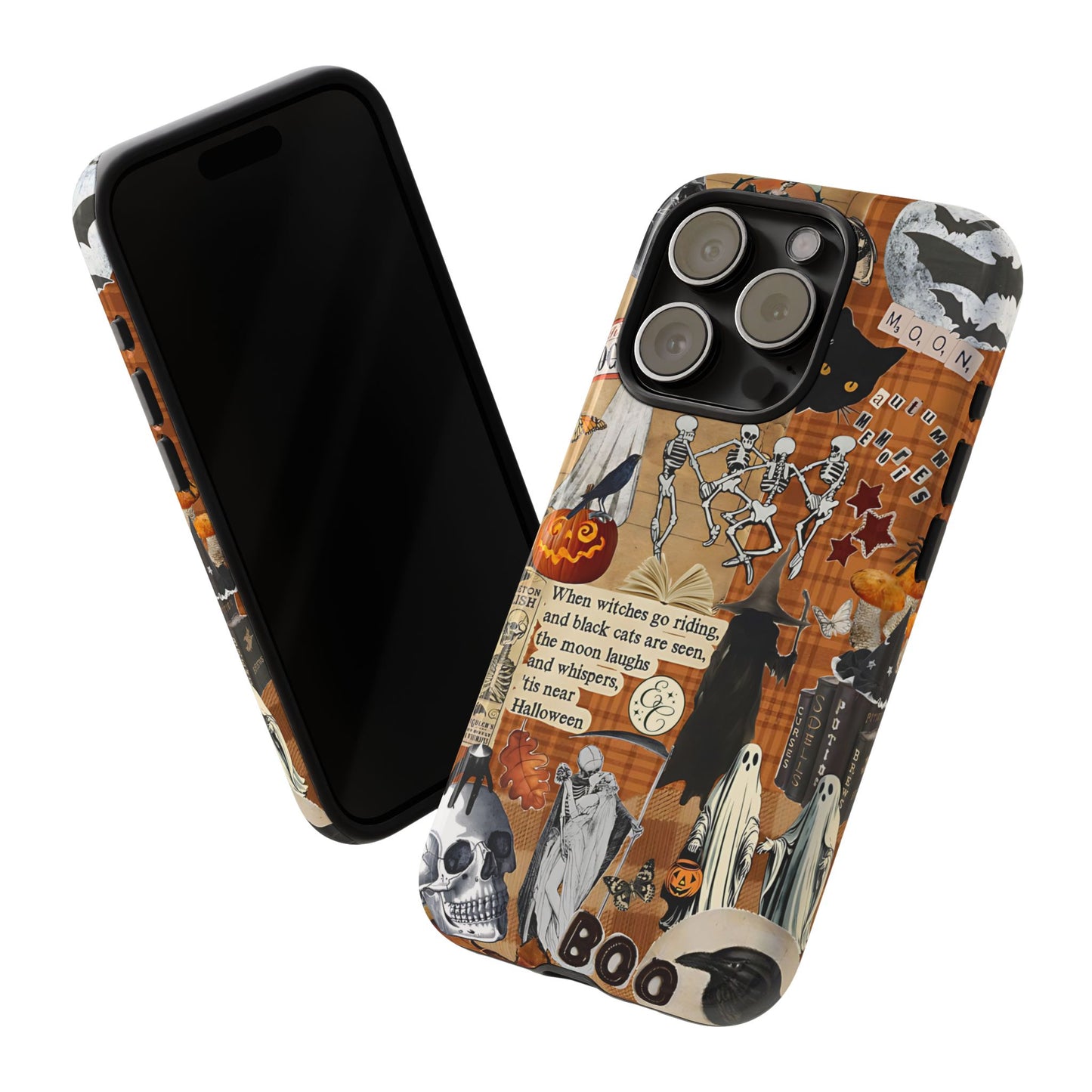 Halloween Spooky Collage Tough Phone Case