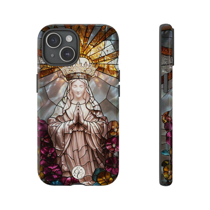 Virgin Mary Stained Glass Tough Phone Case