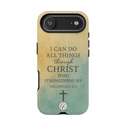 Philippians 4:13 Tough Phone Case