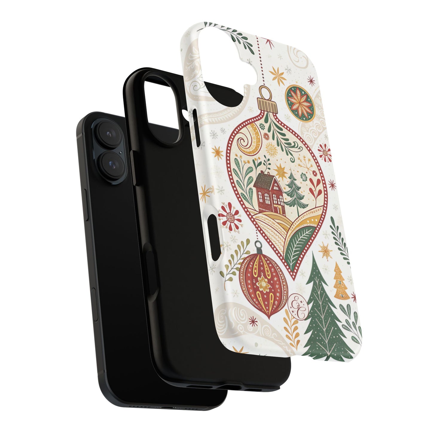 Cozy Christmas Ornament Tough Phone Case