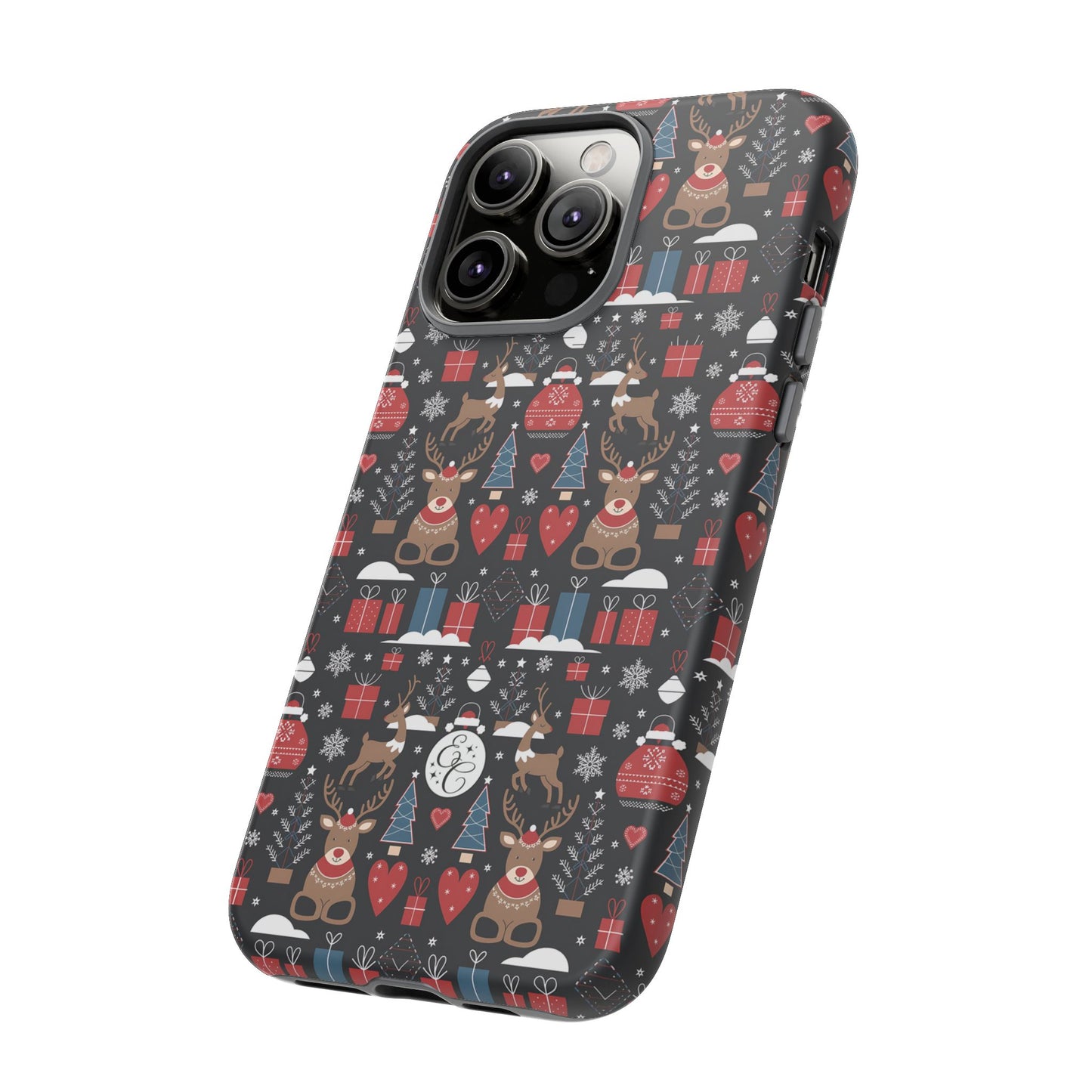 Christmas Holiday Pattern Tough Phone Case