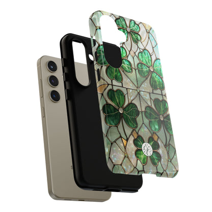 Stained Glass Clover Tough Phone Case