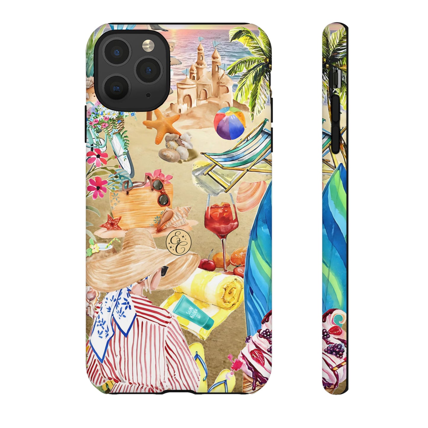 Beach Vibes Tough Phone Case