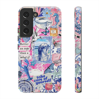 Coquette Summer Time Collage Tough Phone Case