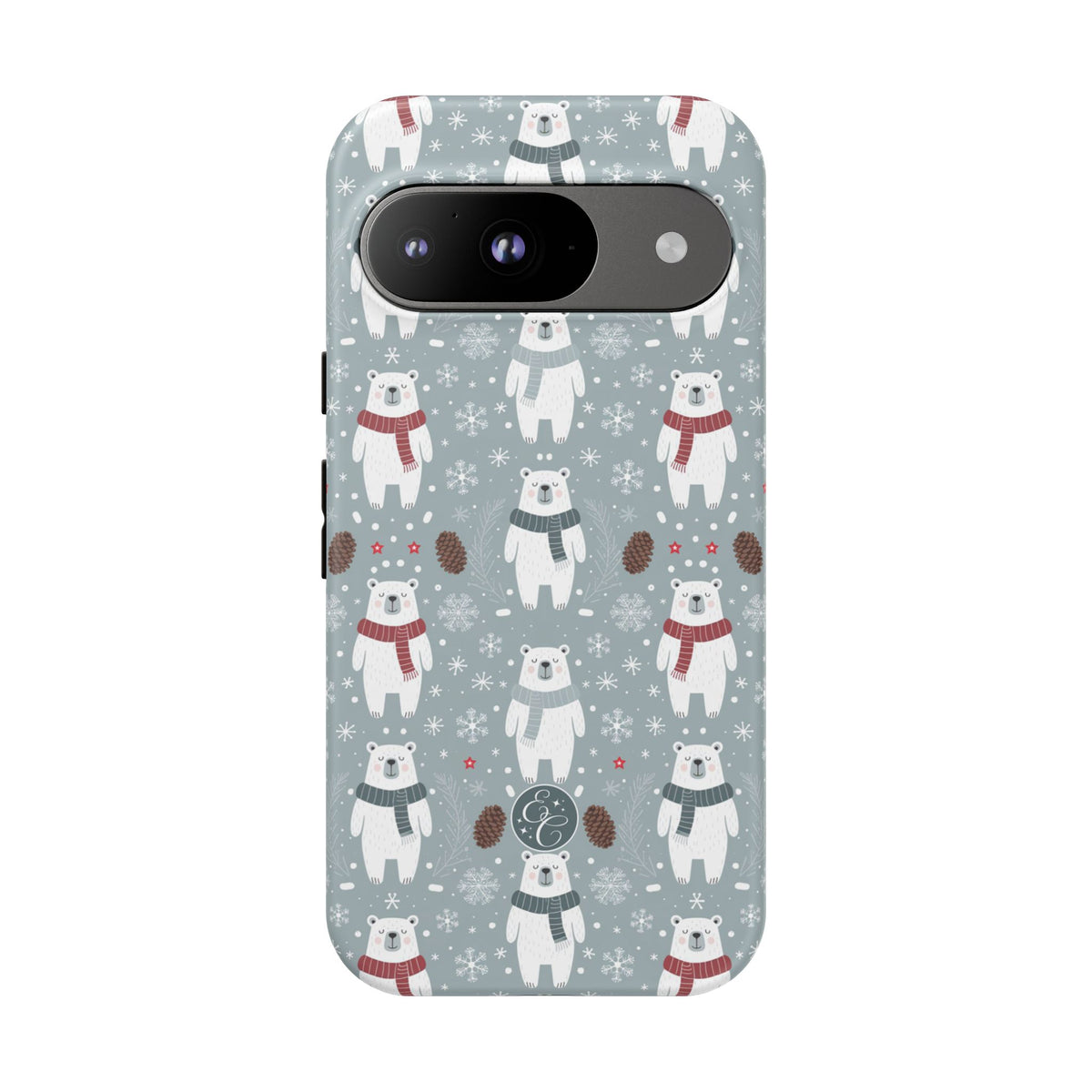 Cute Polar Bear Christmas Phone Case