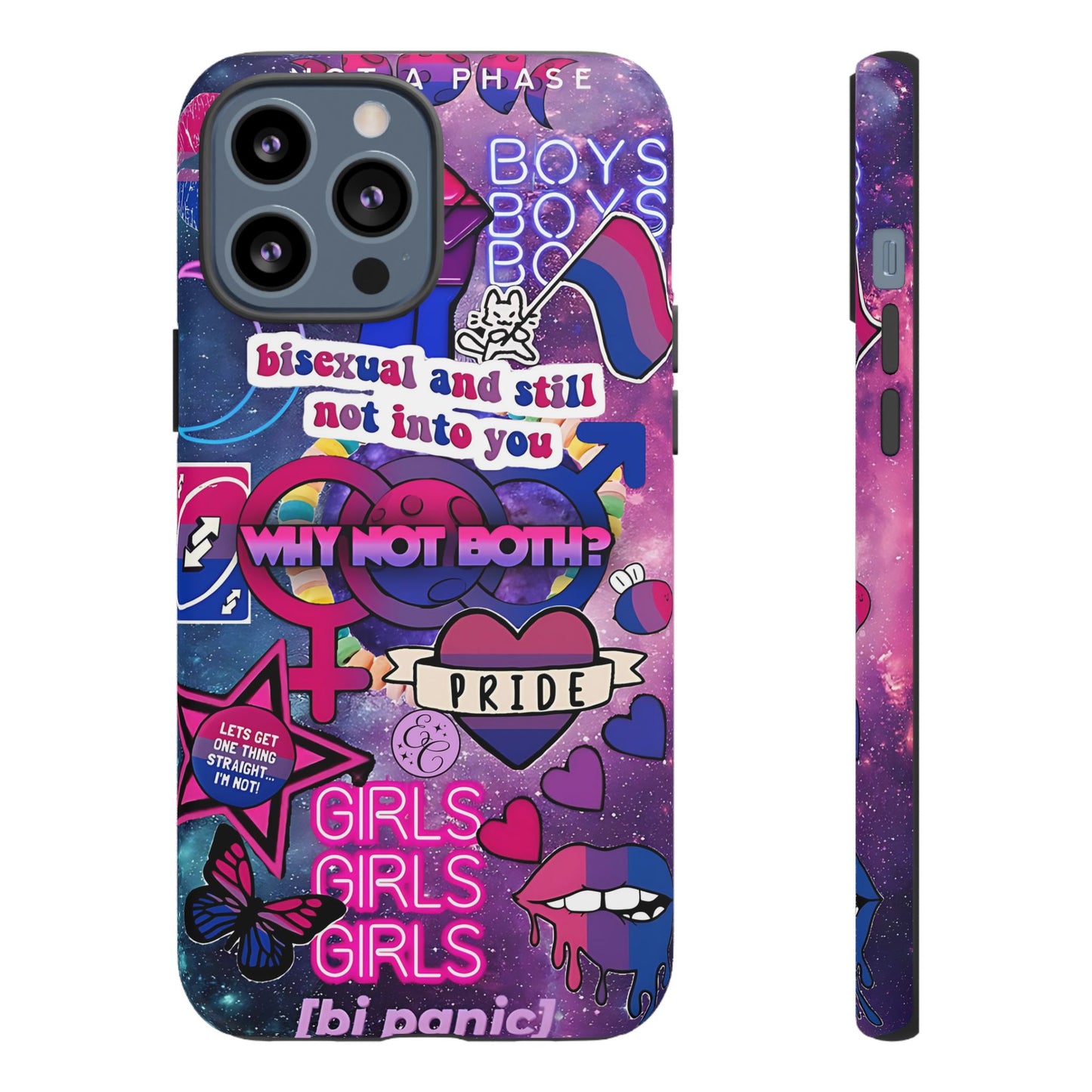 Bisexual Pop Art Tough Phone Case