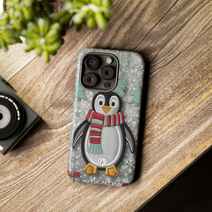 Cute Christmas Penguin Phone Case
