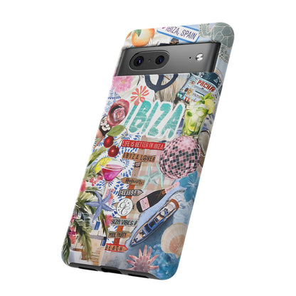 Ibiza Summer Vibes Collage Tough Phone Case