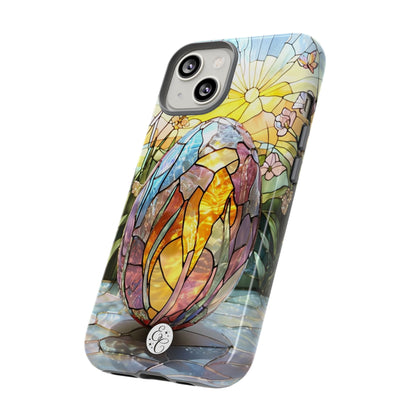 Easter Egg Stained Glass Tough Phone Case