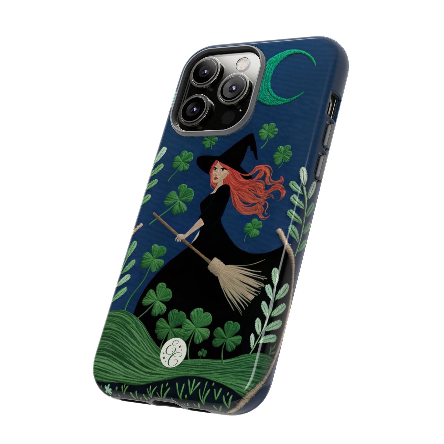 Irish Witch’s Moonlit Stroll Tough Phone Case