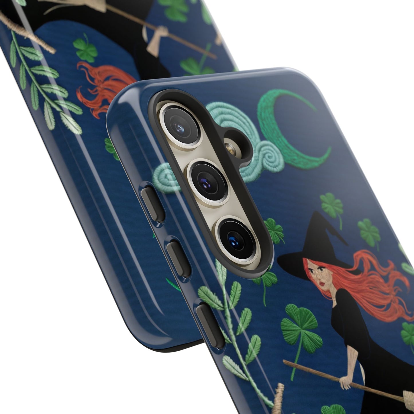 Irish Witch’s Moonlit Stroll Tough Phone Case