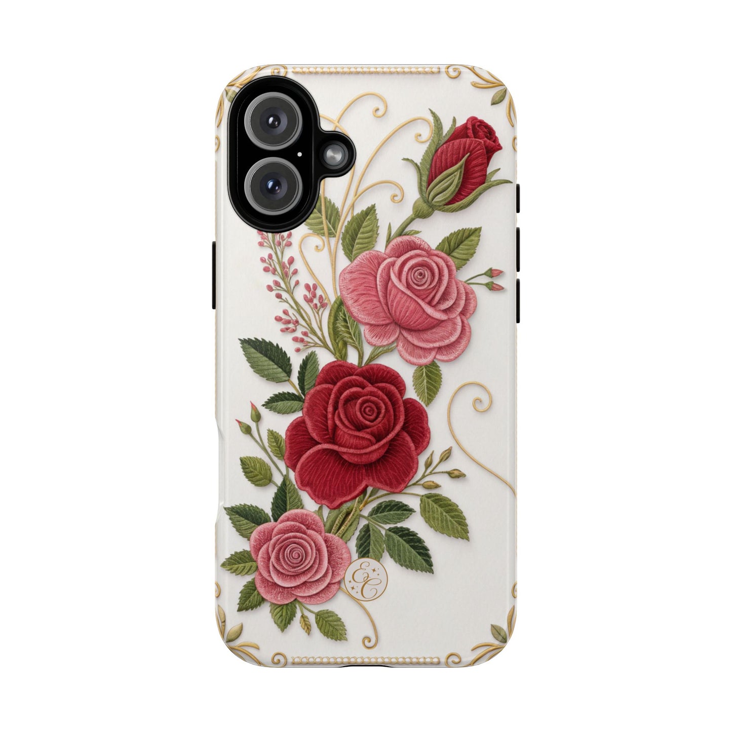 Elegant Rose Garden Tough Phone Case