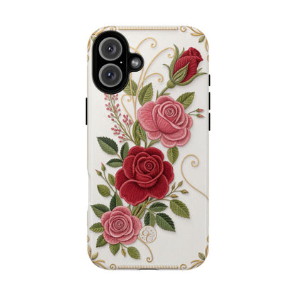 Elegant Rose Garden Tough Phone Case