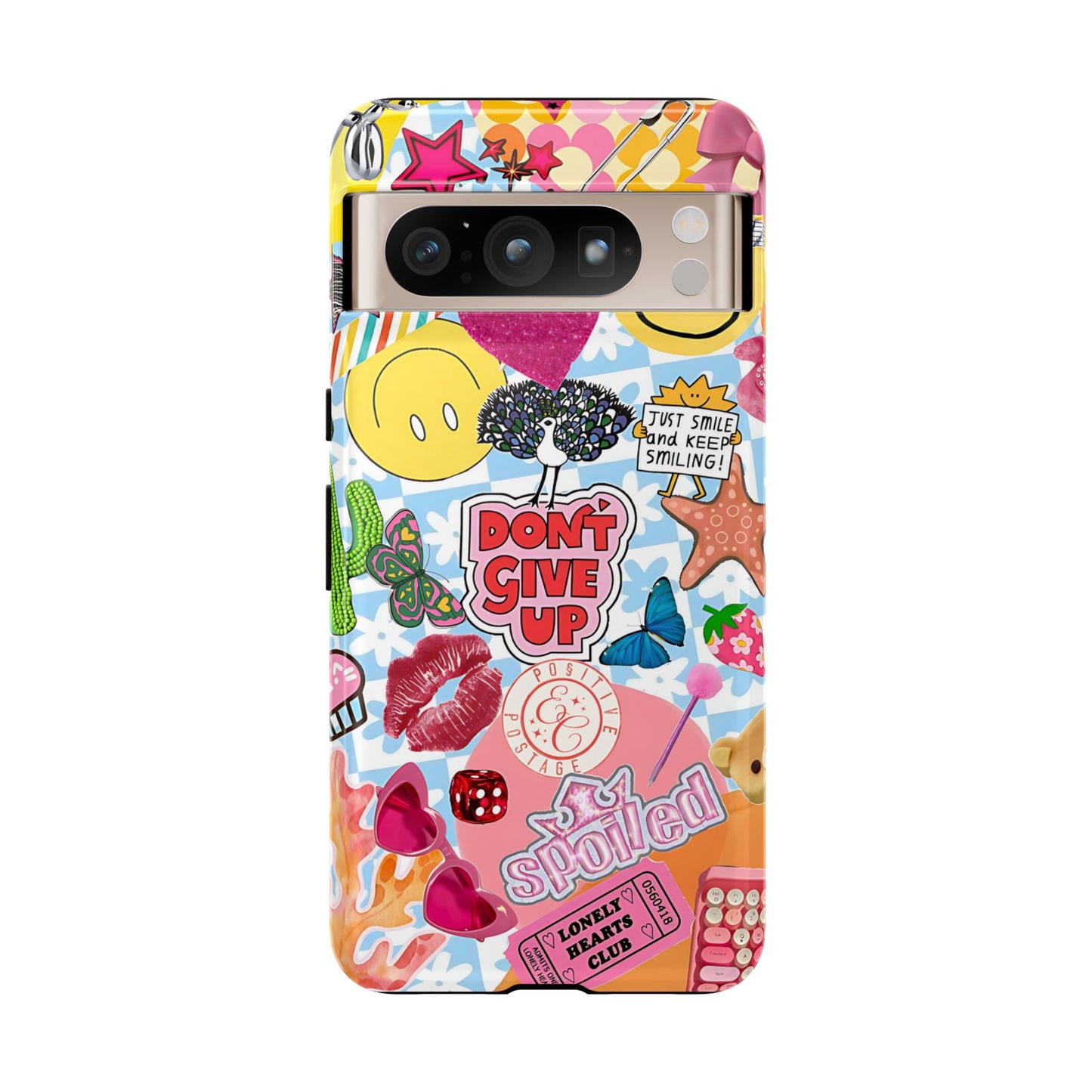 Pop Art Collage Tough Phone Case