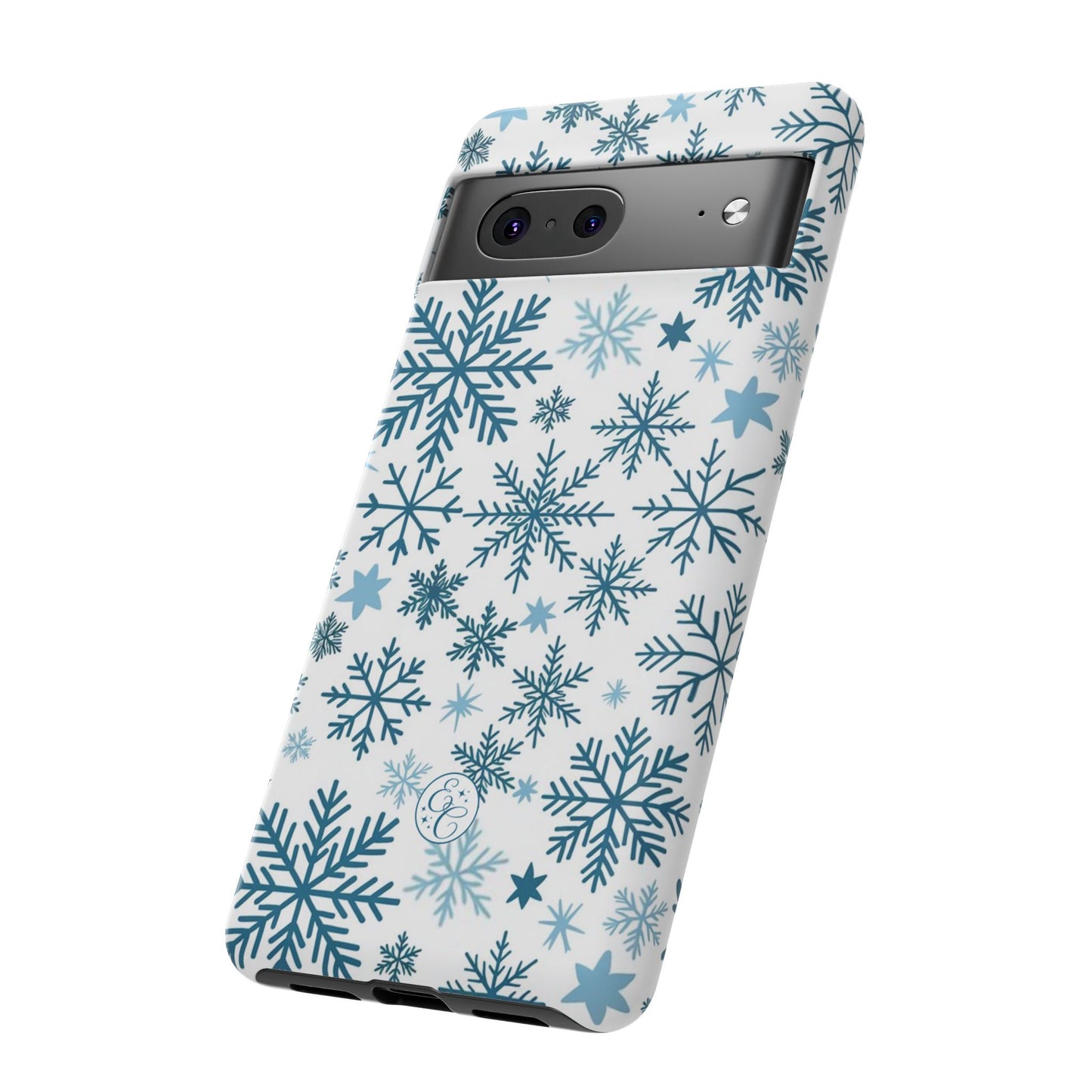 Winter Snowflakes Pattern Tough Phone Case