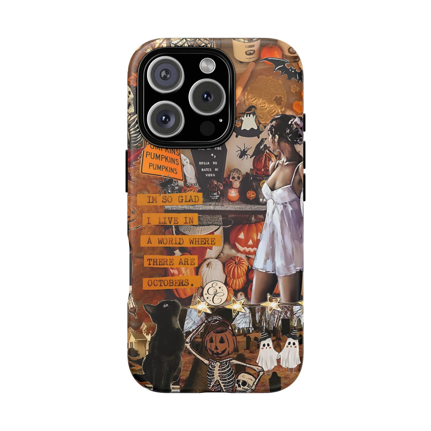 Halloween Aesthetic Collage Tough Phone Case