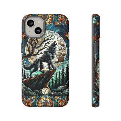Howling Wolf Tough Phone Case