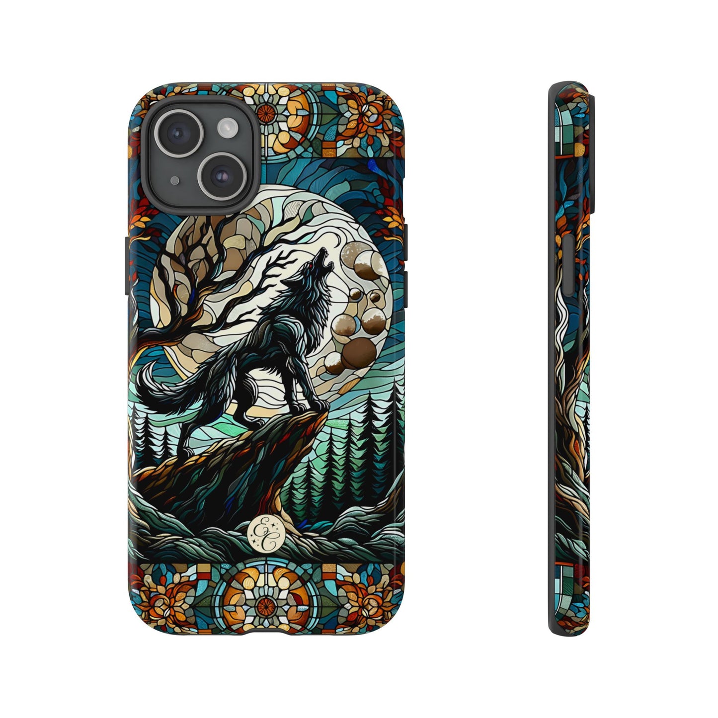 Howling Wolf Tough Phone Case