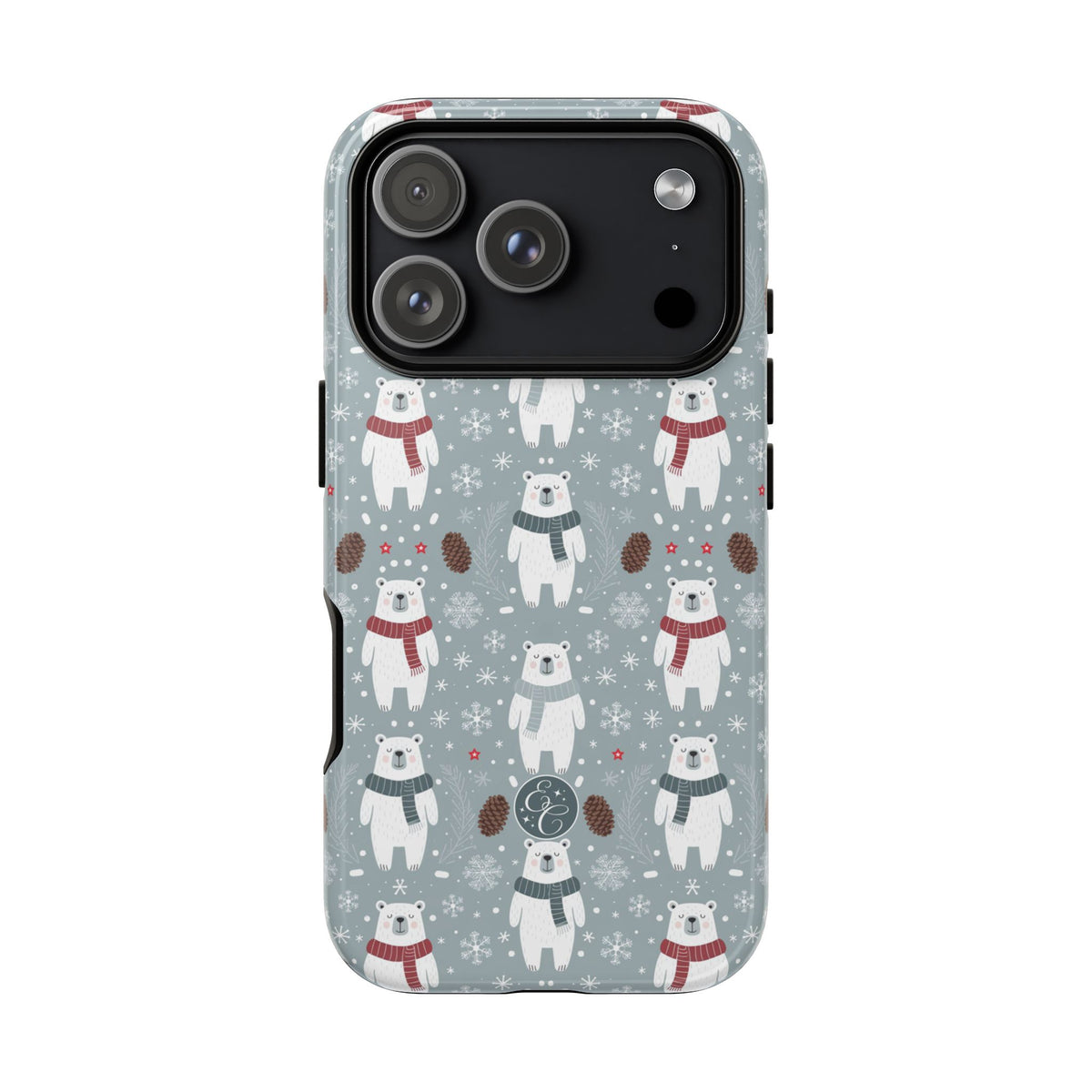 Cute Polar Bear Christmas Phone Case