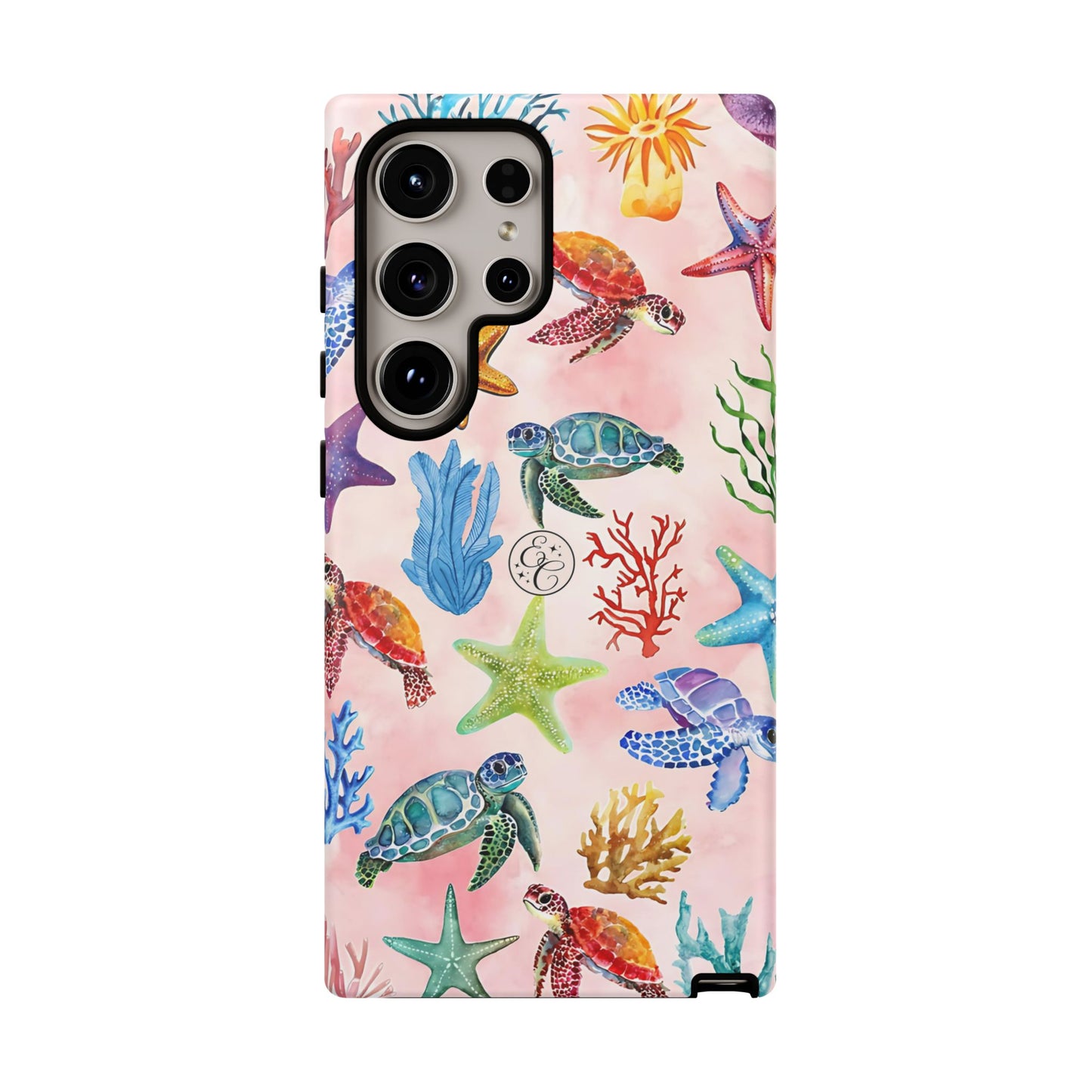 Colorful Marine Life Tough Phone Case