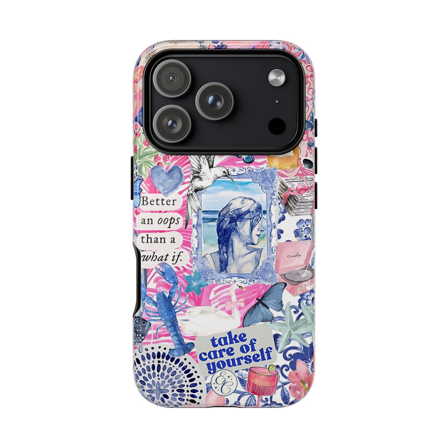 Coquette Summer Time Collage Tough Phone Case