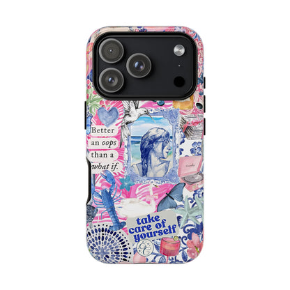 Coquette Summer Time Collage Tough Phone Case