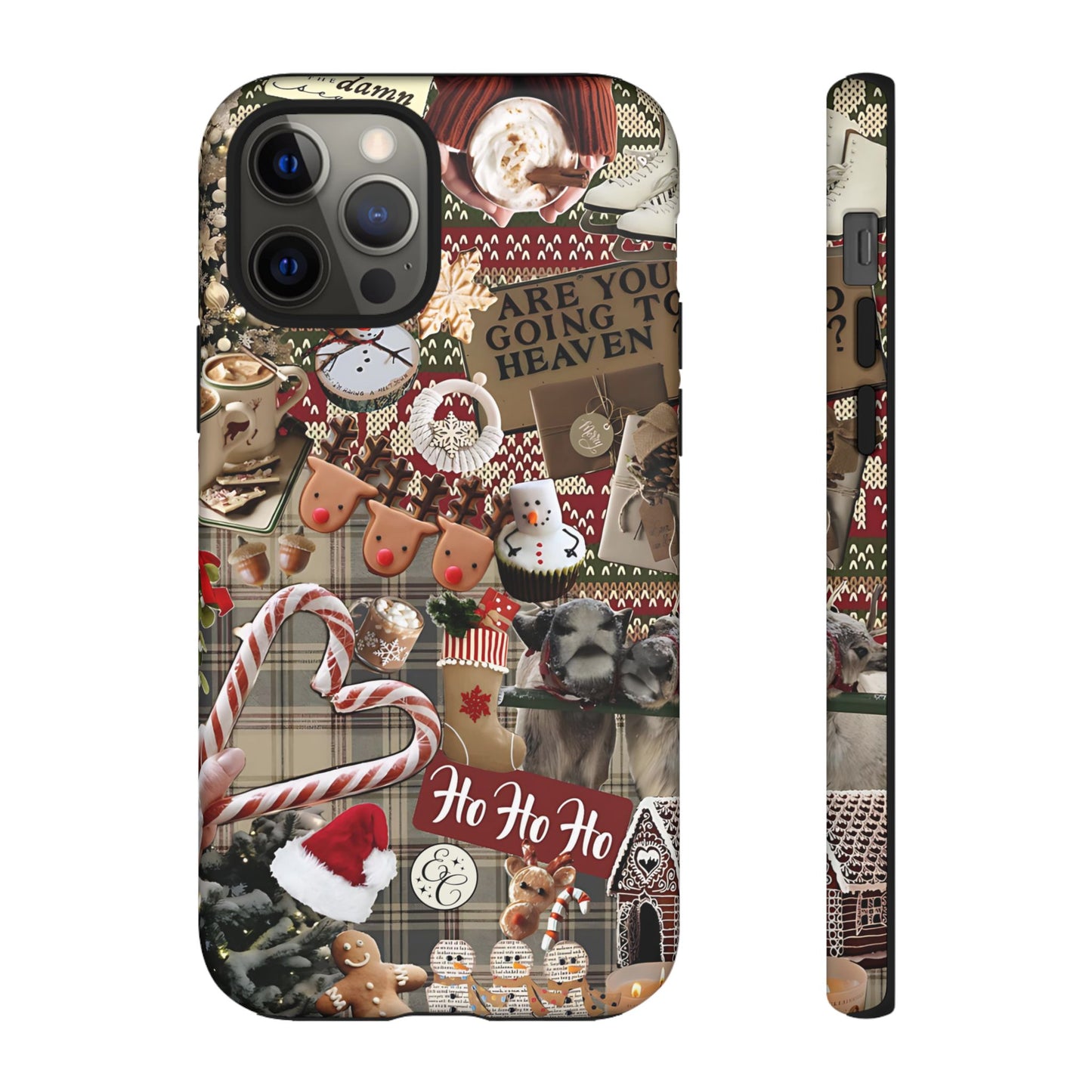 Christmas Festive Collage Tough Phone Case