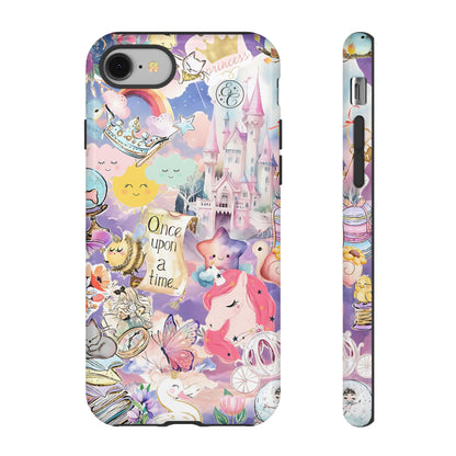 Whimsical Fairytale Collage Tough Phone Case