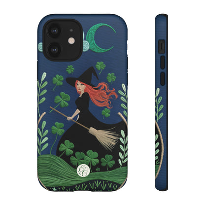 Irish Witch’s Moonlit Stroll Tough Phone Case