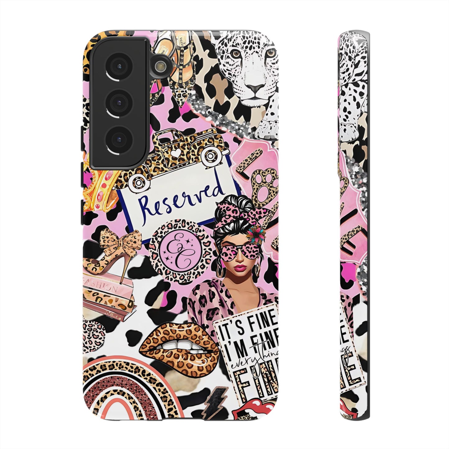 Leopard Wild Glamour Tough Phone Case